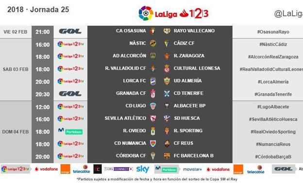 Ya se conoce la fecha y hora del Granada-Tenerife
