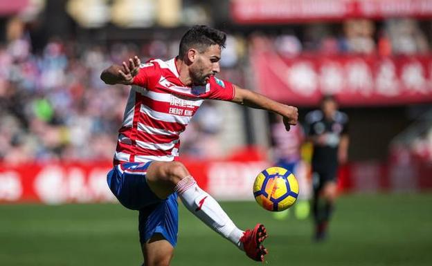 Antonio Puertas durante un partido. /FERMÍN RODRÍGUEZ