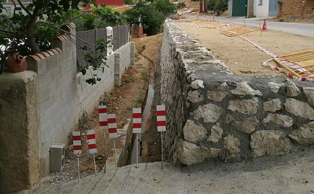 Una de las actuaciones realizadas en el anejo.