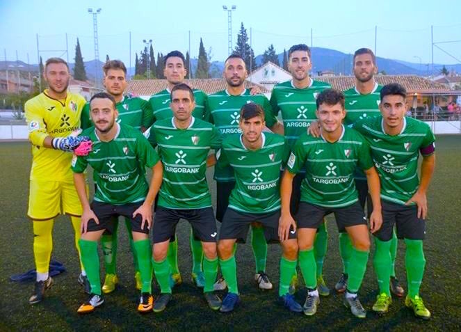 Primer once del Huétor Vega en la liga 2017-2018.