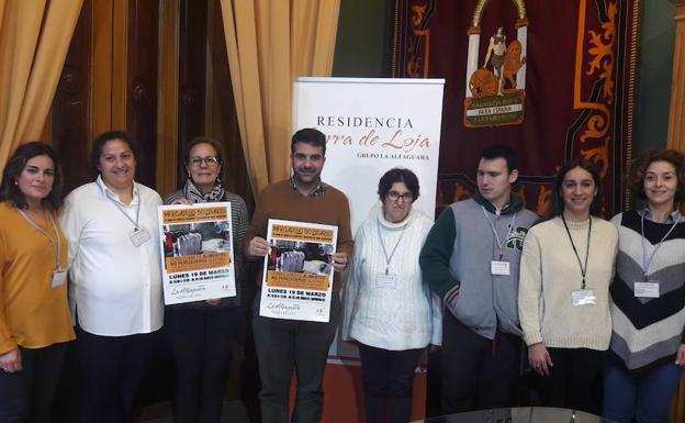 La residencia 'Sierra de Loja' organiza un mercadillo solidario para recoger alimentos