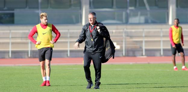 Alcaraz vive su segundo capítulo de «nunca he entrenado con tan pocos jugadores»