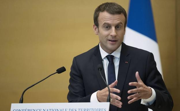 El presidente de Francia, Emmanuel Macron./EFE