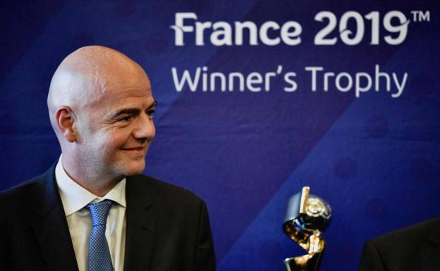 Gianni Infantino./AFP