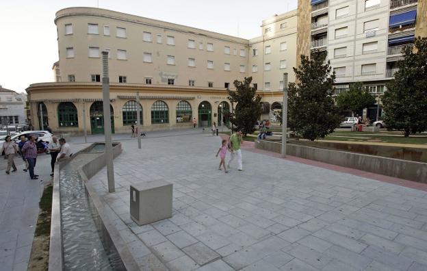 Actual Estación de Autobuses, en la plaza de la Libertad, en el centro de la capital jienense./M. BÉJAR