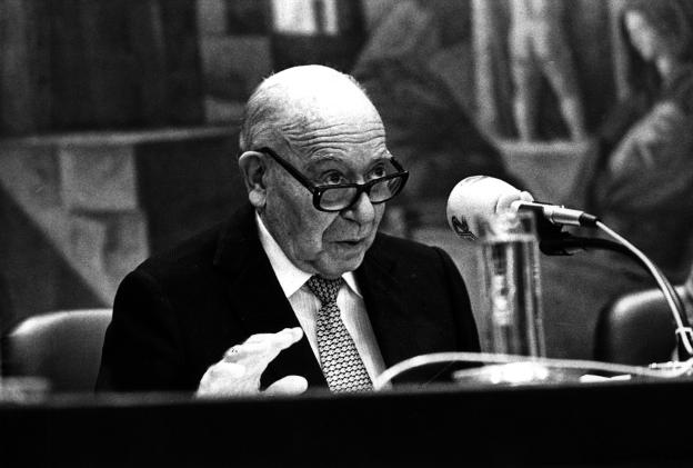 José López Rubio será protagonista del acto central./GONZÁLEZ MOLERO