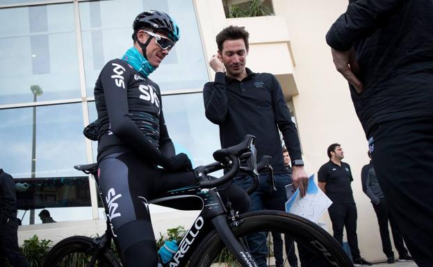 El ciclista británico Chris Froome. /Afp