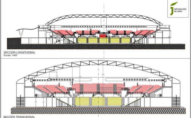 Así será el Olivo Arena, que contará con 6.300 localidades