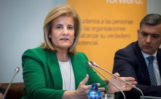 La ministra de Empleo, Fátima Báñez./Efe