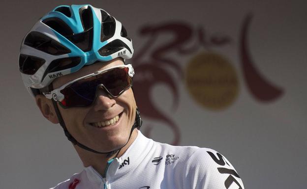 El británico Chris Froome (Sky). /Afp