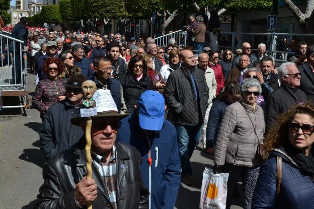Miles de ciudadanos ya salieron por este motivo en marzo. /Fran Gavilán