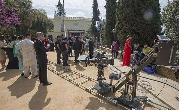 Rodaje de El Príncipe en Granada. /Alfredo Aguilar
