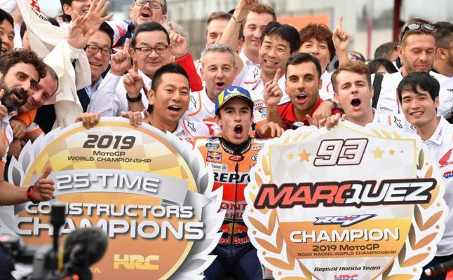 Triunfo inapelable, el décimo, de Marc Márquez