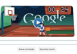 Londres 2012 Baloncesto: ¿Cuántos puntos has conseguido en el doodle?