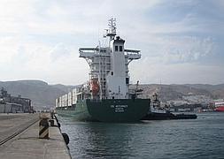 El tren no llegará, de momento, al puerto de Almería. :: IDEAL/