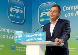 José Luis Sanz fue el encargado de presentar el polémico mapa el pasado lunes. :: EFE/