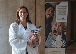 Mónica Triviño Mosquera, en el Hospital de San Rafael, donde trabaja. :: ALFREDO AGUILAR/