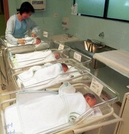 Imagen de archivo una sala del Maternal. /IDEAL/