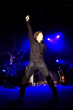 Bisbal, en una de sus actuaciones. /GTS/