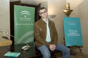 Miguel Ángel Cáliz, ayer en la Casa de los Tiros. / GONZÁLEZ MOLERO/
