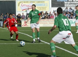 El Mancha Real visita un campo clásico del fútbol español. :: CELIA MONDÉJAR/