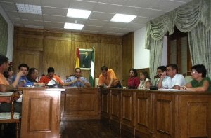 La composición del pleno en Dalías se reestructurará el próximo mes. :: L. MONTALVO/