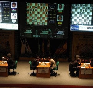 El Ciudad de Linares de Ajedrez no tendrá edición este año. :: ENRIQUE/