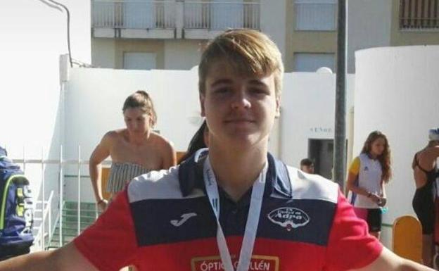 El abderitano Gonzalo Marín, medalla de oro en Andalucía