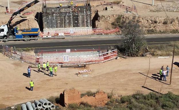 Fomento inicia la construcción del paso elevado entre Berja y Dalías con la carretera abierta al tráfico