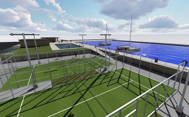 El Club Náutico negocia la concesión de 3.000 metros cuadrados del puerto deportivo