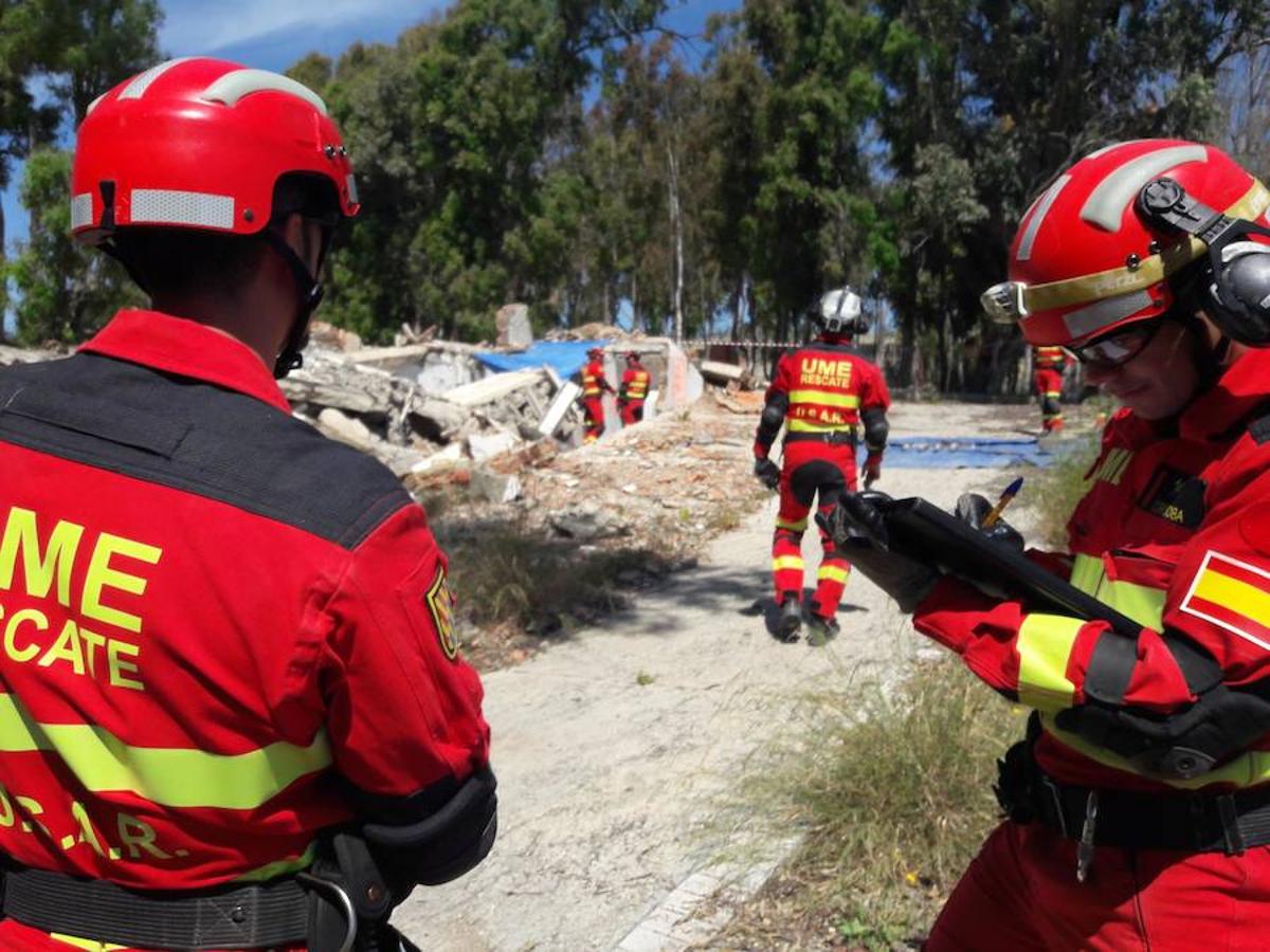 Adra, escenario de un terremoto simulado