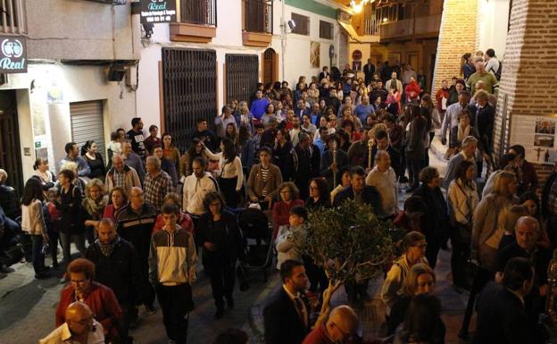 Último recorrido de San Marcos por su estación