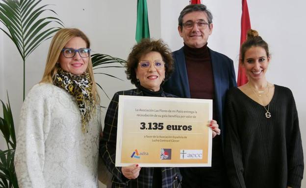 Las Flores de mi Patio, con la lucha contra el cáncer
