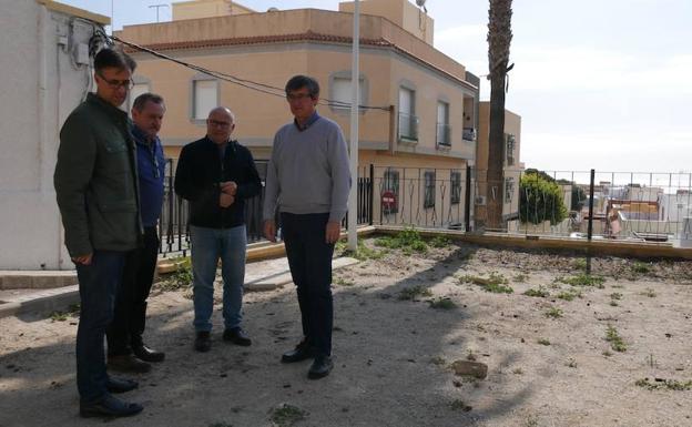 Cambio «drástico» de aspecto en la plaza de la calle Estudiantes