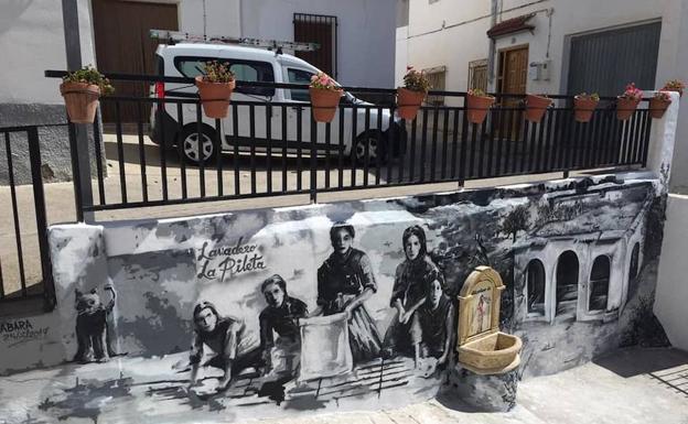Homenaje a las lavanderas en Alcolea