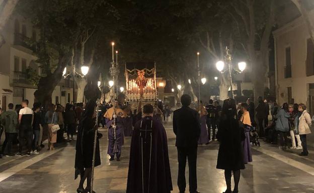 Tres cofradías salen hoy a la calle en la Semana Santa virgitana
