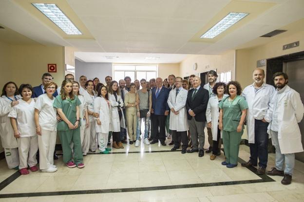 Implantan el tercer corazón artificial de Andalucía a una paciente de Adra