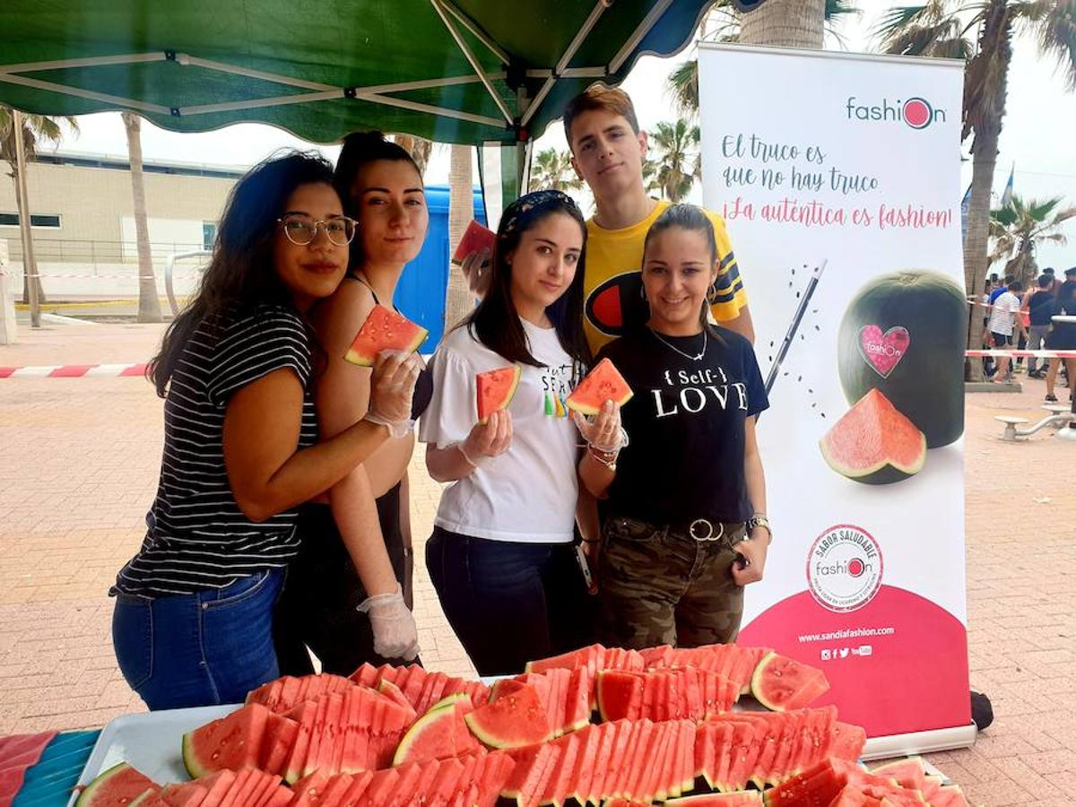 Estudiantes del Abdera y del Gaviota comparten una mañana de deporte, juego y solidaridad