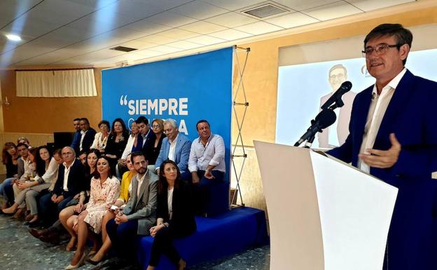 Cortés repite como candidato en Adra con el reto de lograr mayoría absoluta