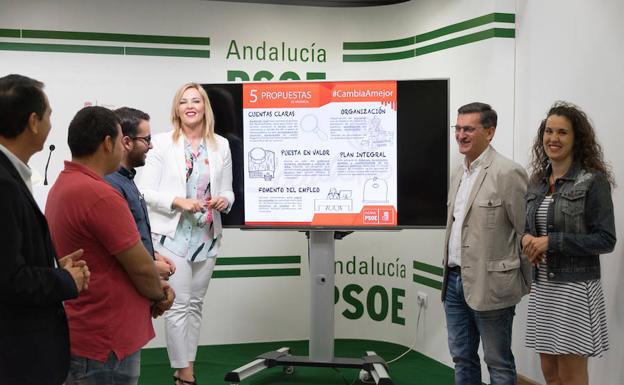 Piqueras: «Adra necesita una alcaldesa libre de corruptelas»