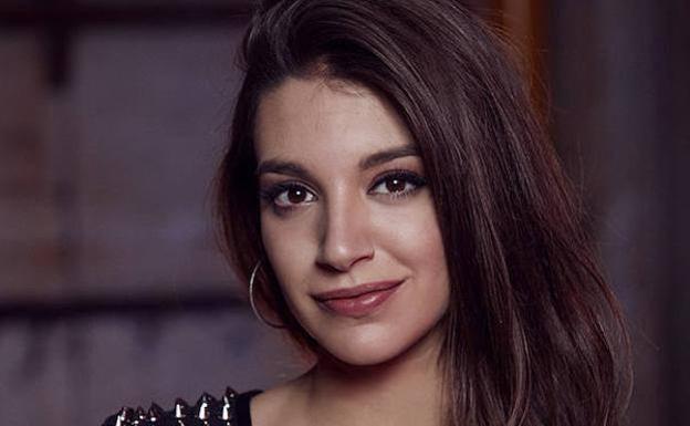 Ana Guerra, este viernes en Adra
