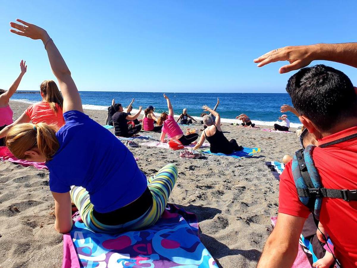 Un baño de energía positiva a orillas del Mediterráneo