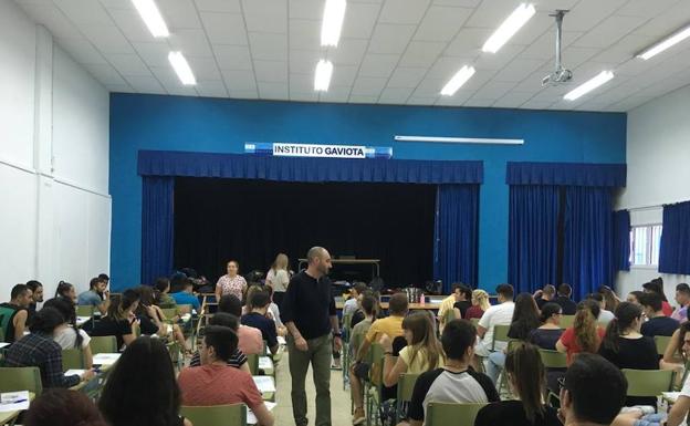 El IES Gaviota de Adra, escenario de las pruebas de Selectividad