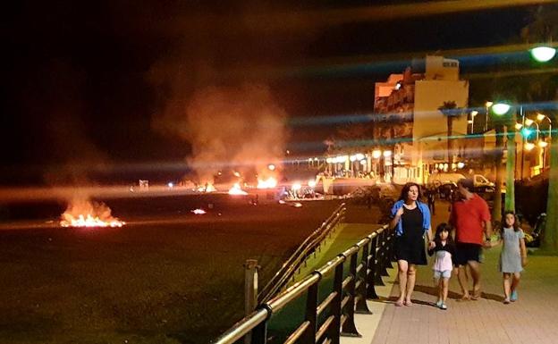Adra disfruta de un San Juan «sin sobresaltos»