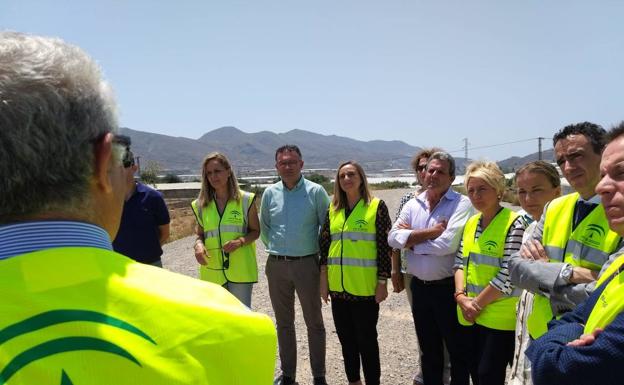 Se retoman las obras en la variante sur de Berja después de siete años de paralización