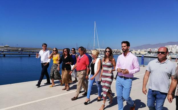 Comienzan las obras en el Puerto de Adra
