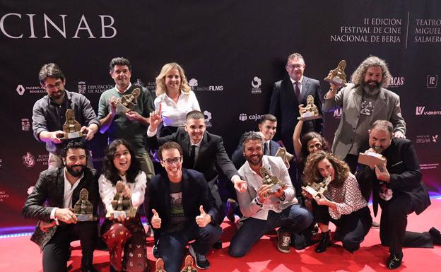 Nadia de Santiago, premio a la mejor actriz en el Festival de Cine de Berja