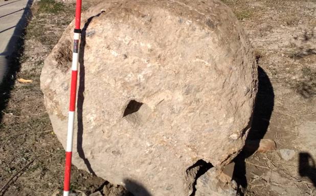 Parte de la almazara romana de Berja fue demolida durante la construcción del invernadero