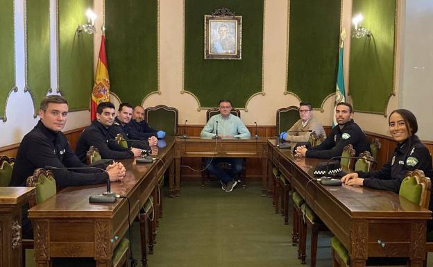 Cuatro agentes adelantan su ingreso en la Policía Local de Berja