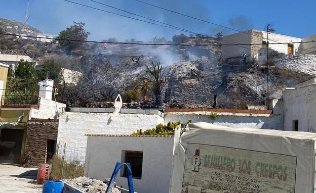 Incendio en La Alquería